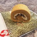ダックスのミンク's cooksnap of when they made 黒糖きな粉ロールケーキ.