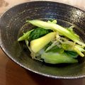 arakiguma's cooksnap of when they made さっぱり☆絶品☆セロリとイカの燻製マリネ.