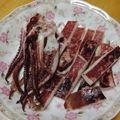 うのっこリー's cooksnap of when they made ☆一夜干しイカをﾌﾗｲﾊﾟﾝで焼く☆.