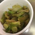 yuuchiiiii's cooksnap of when they made ◇節約◇　ブロッコリーの芯でごま和え.