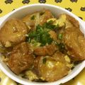 いお。's cooksnap of when they made まるでカツ丼⁈仙台麩の卵とじ丼☆.