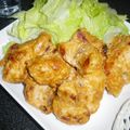yuppn's cooksnap of when they made 鶏むね肉の『やわらか』マヨ味噌焼き.