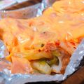 スティーヴみっすん's cooksnap of when they made ちくわのキムチーズホイル焼き.