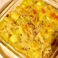 しちみママ's cooksnap of when they made 簡単！スープの素でポテトマカロニグラタン.