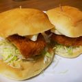 peteco's cooksnap of when they made ディナーロールでコロッケサンド.