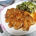 pnyo's cooksnap of when they made アップルソースで洋食屋さんのトンテキ.
