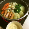 yonnyo's cooksnap of when they made ポトフ風鍋〜らっきょうマヨソース添え.