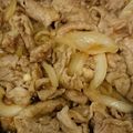 かばぼのいったん's cooksnap of when they made 玉ねぎも一緒に。簡単！豚肉の生姜焼き♪.