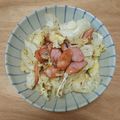 ぱーね's cooksnap of when they made キャベツとウインナー☆粒マスタード炒め.
