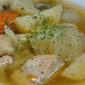 めかにか's cooksnap of when they made 圧力鍋で。あっさりポトフ.