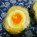 ラメ☆キラ's cooksnap of when they made 爆弾おにぎり in 半熟たまご.
