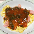 こもりんあここ's cooksnap of when they made おさかなソーセージと卵のチリソース.
