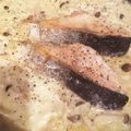 nyaaagomi's cooksnap of when they made 鮭のクリーム煮.