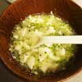 namioko73's cooksnap of when they made 離乳食後期■蓮根とほうれん草のスープ■.