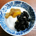 まやしゅうまま's cooksnap of when they made おせち活用♪きんとんと黒豆のヨーグルト.