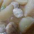 ショコラメロン's cooksnap of when they made 料亭風☆かぶの海老肉詰め餡かけ☆.