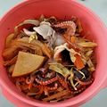 クックBNQ5PD☆'s cooksnap of when they made タコと白菜キムチの炒め物♪もやし・ニラ.