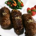 沙耶2499's cooksnap of when they made 焼肉のタレで簡単！★肉巻きおにぎり.