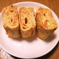kaori238's cooksnap of when they made アミエビたっぷりの玉子焼.