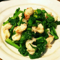 まりおっかあ's cooksnap of when they made 菜の花と海老のからし醤油和え.
