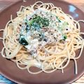 チルファンヌ's cooksnap of when they made シーチキンと白菜の、濃厚クリームパスタ！.