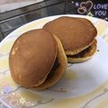 dreamiko's cooksnap of when they made フワフワどら焼き.