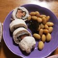 あぼかどォ's cooksnap of when they made ヘルシー♡ささみの明太子巻き.