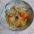 イチゴ、イチゴ。's cooksnap of when they made 白菜の煮びたし・保育園給食.