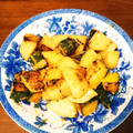 漢の台所's cooksnap of when they made 南瓜とさつまいものハニーマスタード炒め.