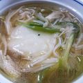 ちゃい丸's cooksnap of when they made 餅消費！長ネギで☆中華風お雑煮♪.