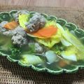 sayokoさん's cooksnap of when they made ✤豚肉団子と白菜の煮物✤.