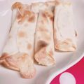 みっくママ's cooksnap of when they made 餃子の皮でおつまみハムチーズ♪蜂蜜添えて.