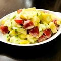 クック0P0ZDJ☆'s cooksnap of when they made さつまいもとリンゴのサラダ.