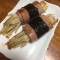 かよばぁ's cooksnap of when they made おつまみ・お弁当に☆えのきベーコン巻き.