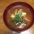 ビットくん's cooksnap of when they made いつもの味噌汁の酒粕仕立て.