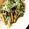 amk3377's cooksnap of when they made 水菜とベーコンの炒め物.
