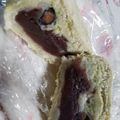 鏡音リンlove's cooksnap of when they made 30分で完成！？不思議パンの白い大福パン.