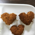 クックG6O0TV☆'s cooksnap of when they made 魚肉ソーセージとちくわのハート♡フライ.