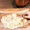 puipuigura's cooksnap of when they made レンジでヘルシー☆手作りポテトチップス.