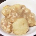 卵せんべい's cooksnap of when they made とろとろ！里芋のそぼろ煮っ転がし！.