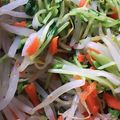 ゆきひろいち's cooksnap of when they made 豆苗 にんじん もやしのおひたし.