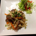 かにこ♪'s cooksnap of when they made 牛肉と切干大根のバターめんつゆ炒め.