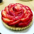 YONEキチ's cooksnap of when they made ❄︎簡単❤️リンゴコンポートのタルト❄︎.