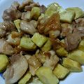ナーちゃん's cooksnap of when they made 鶏肉とさつま芋の照焼き.