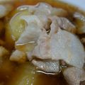 めかにか's cooksnap of when they made 大根と豚バラ肉の煮物♪母の味.