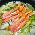 ゆ88's cooksnap of when they made かに鍋（冷凍生かに）.