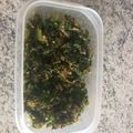 Prelude88's cooksnap of when they made 常備菜！おにぎりの具など！セロリ菜炒め.