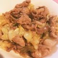 ＊えりぱか＊'s cooksnap of when they made 豚バラとキャベツと玉ねぎの味噌炒め！.