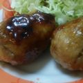 ミサキリカ☆'s cooksnap of when they made 豚こま肉で…我が家の肉巻きおにぎり.
