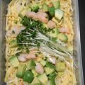 クックQYJ59Z☆'s cooksnap of when they made ぽん酢でちらし寿司◎えびとアボカド.